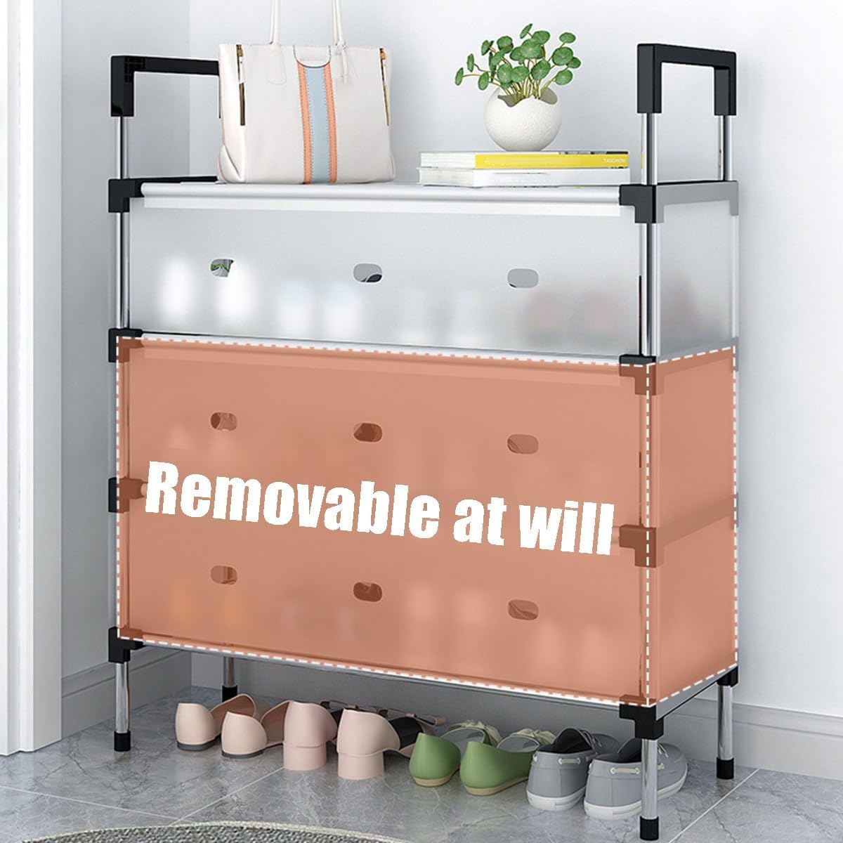 Multi-Tier Shoe Organizer – Kitchen Storage Organization