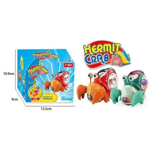 Musical Hermit Crab Toy – Pretend Play Toys