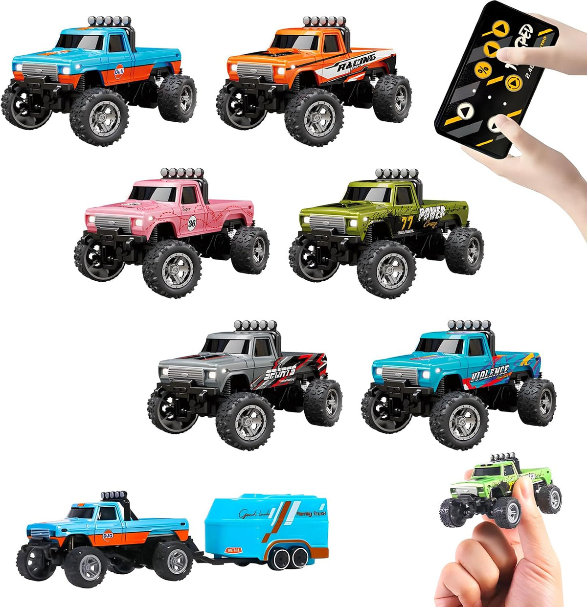Pink RC Camper Set – Ride On Rc Toys