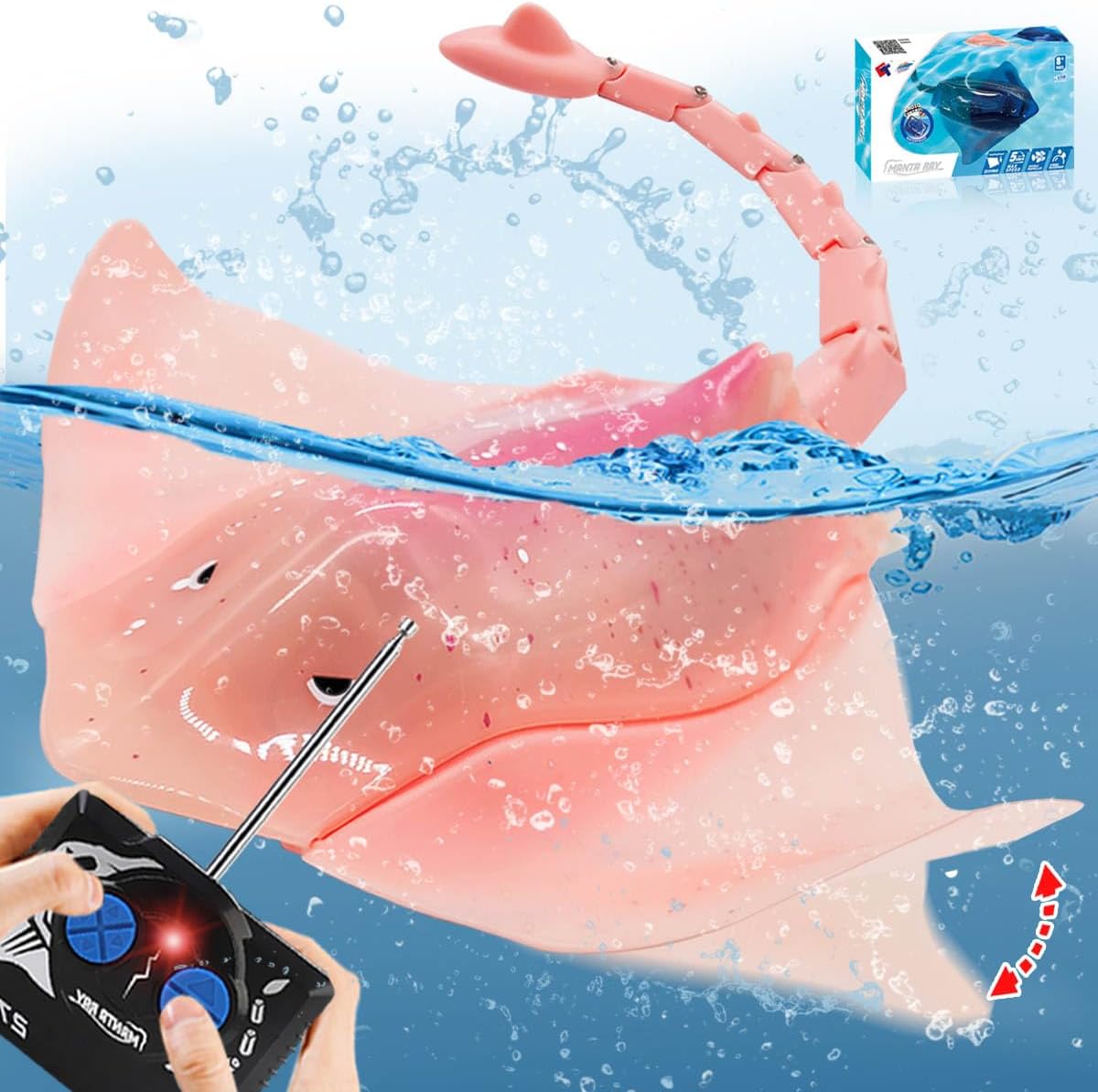 RC Swimming Devil Ray – Ride On Rc Toys