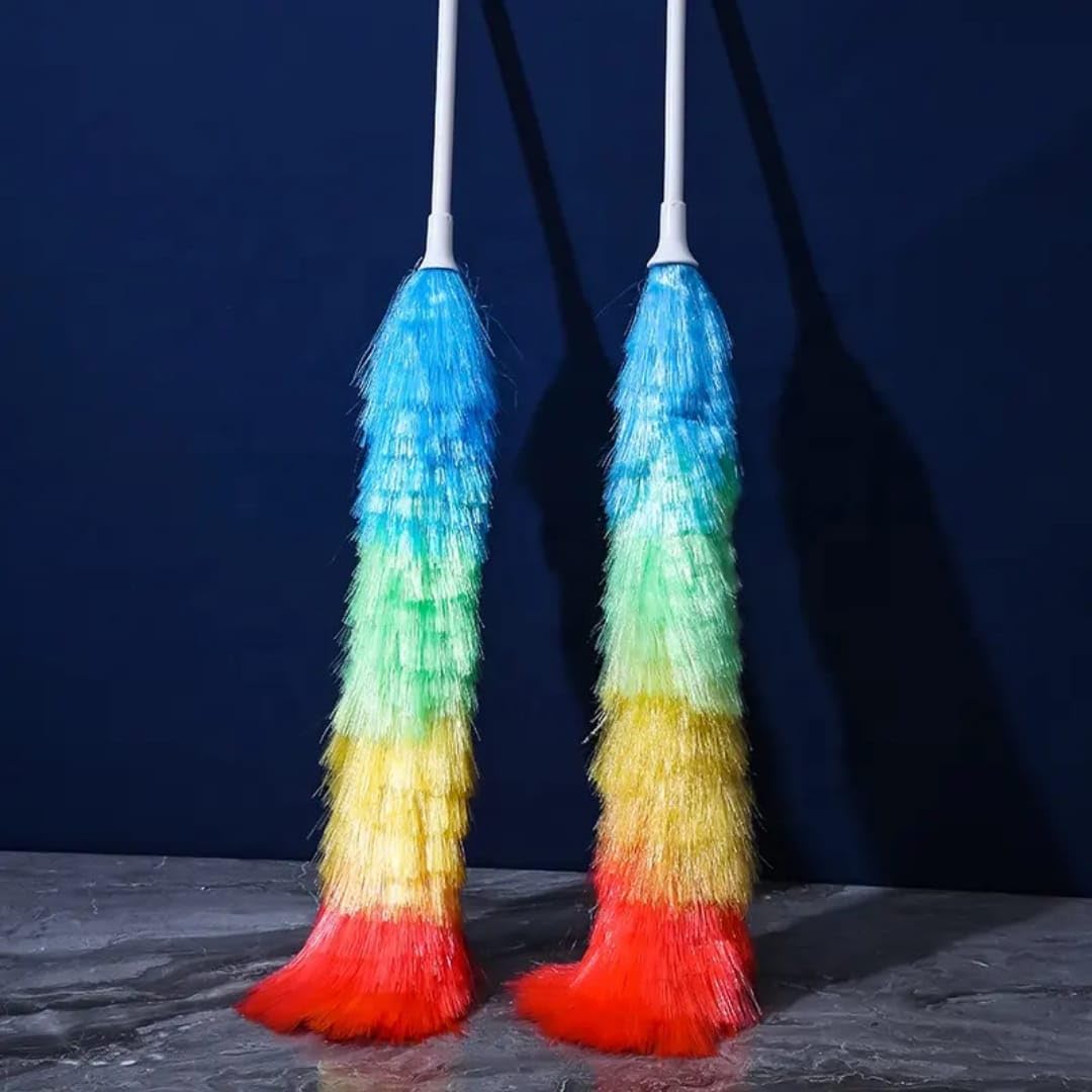 Rainbow Retractable Static Duster – Lifestyle Accessories