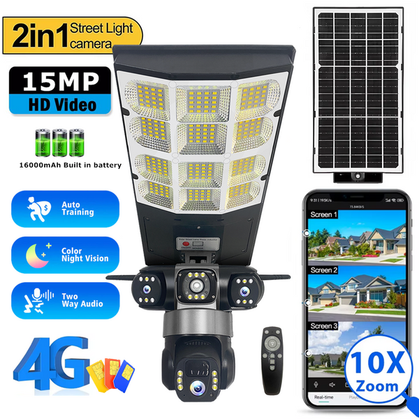 Solar Security Camera Light – Lighting Torches