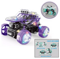 Double-Sided 360° RC Stunt Car Toy with Lights & Music – Rechargeable Remote Control Car
