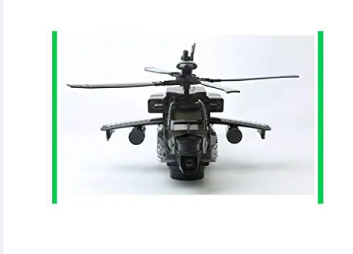 SWAT Helicopter Toy Realistic Sounds & Lights Battery Operated