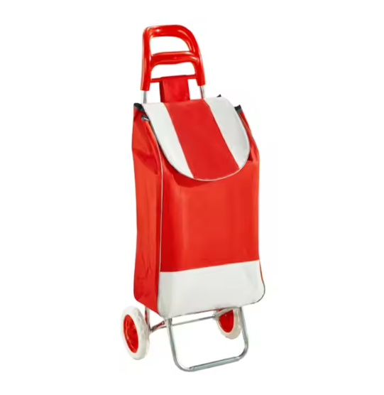 Folding Shopping Cart Trolley – Foldable & Lightweight Grocery Trolley