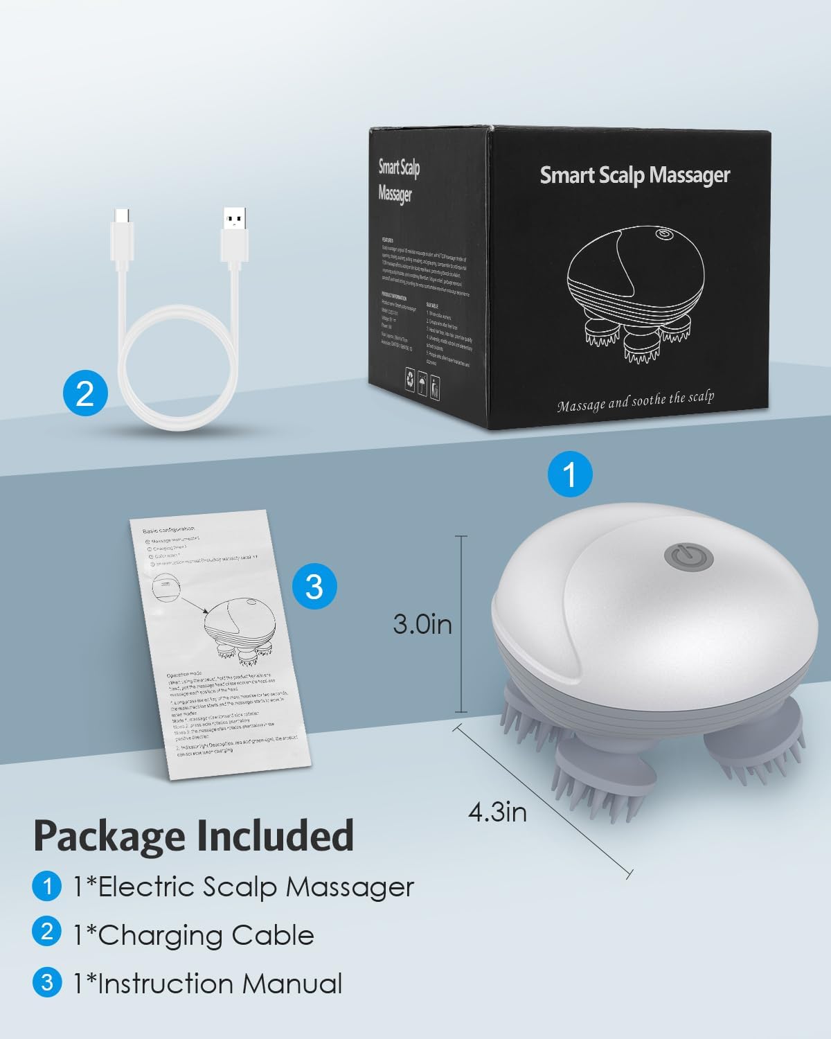 Smart Scalp Massager – Massage Recovery