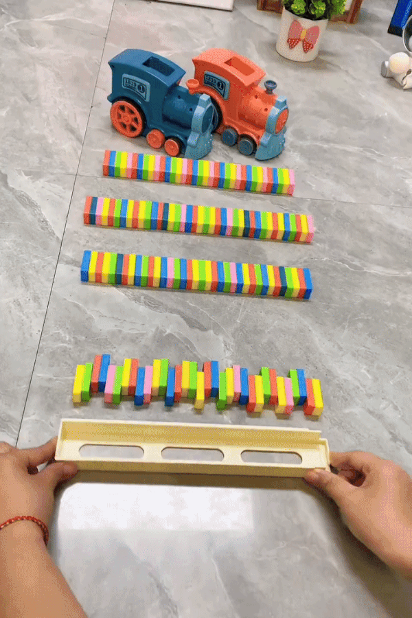 Blocks Train Building Set – Building Engineering Toys