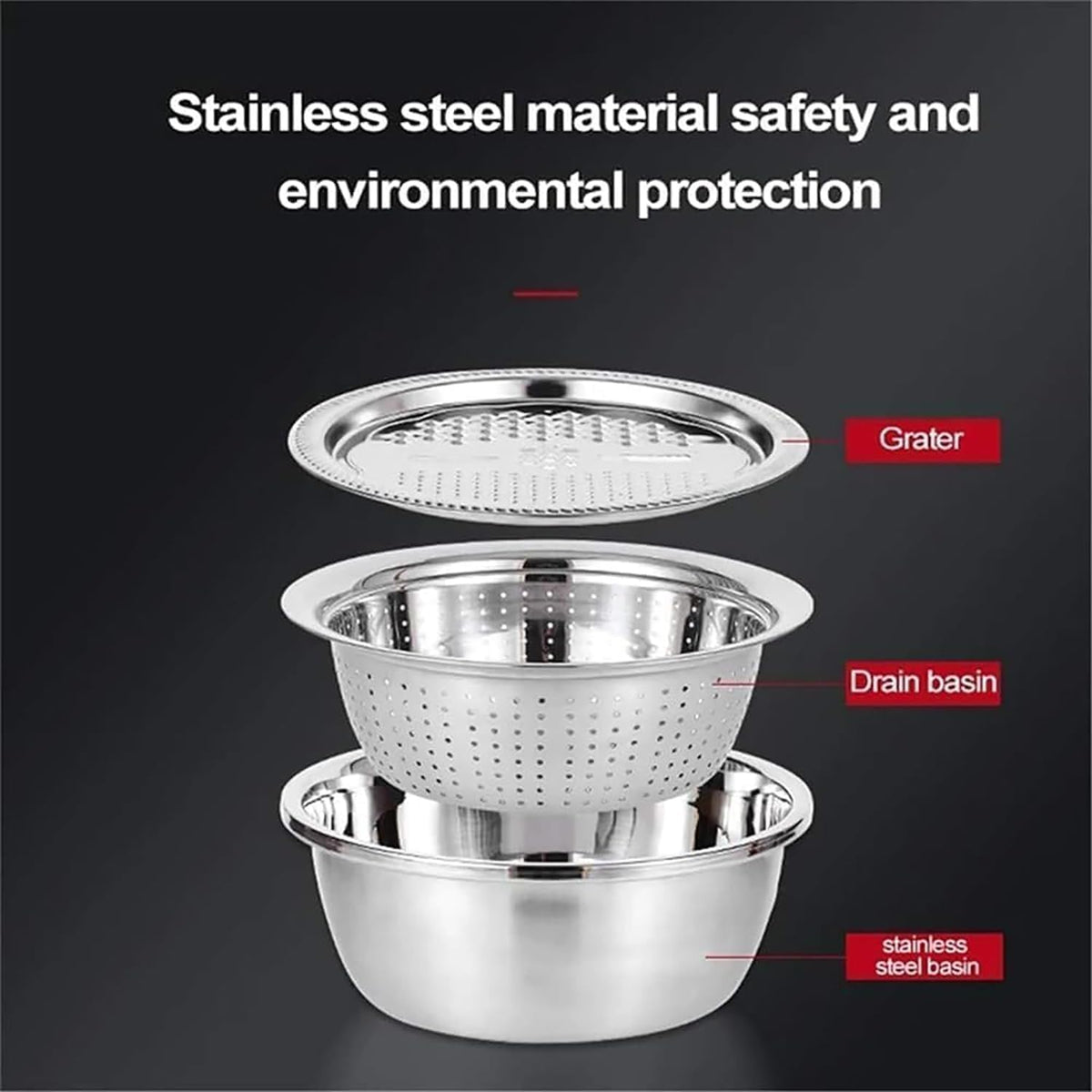 Stainless Steel Prep Set – Home & Kitchen
