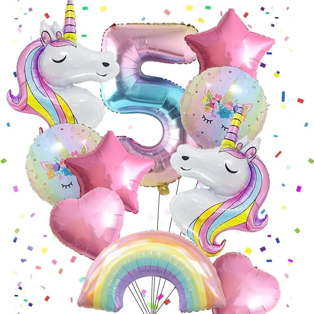 Unicorn Foil Balloon Bouquet – Kids & Baby