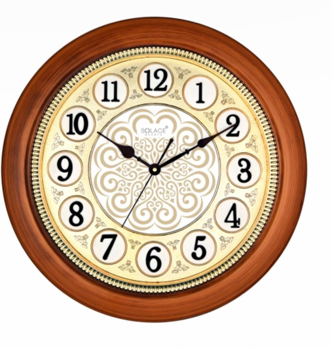 Vintage Floral Classic Clock – Clocks Wall Decor
