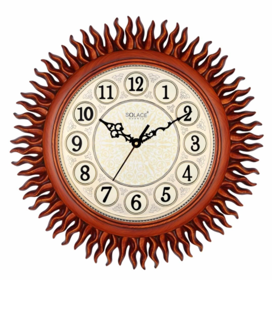 Sunburst Classic Wall Clock – Clocks Wall Decor