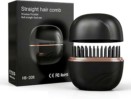Wireless Hair Straightening Brush