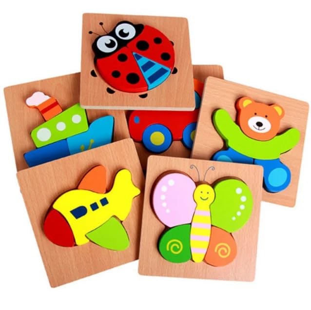 Wooden Bear Toddler Puzzle – Plush Soft Toys