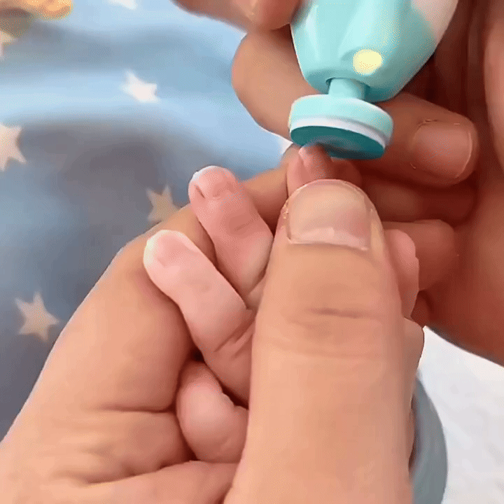 Baby Electric Nail Trimmer Set | Safe & Gentle Nail Care for Infants & Toddlers