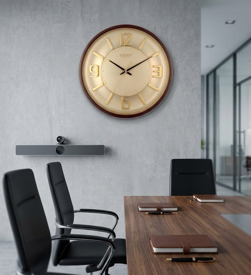 Royal Minimal Gold Wall Clock – Clocks Wall Decor