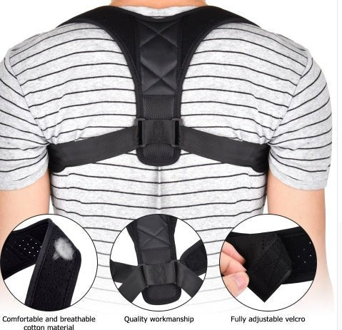 Adjustable Posture Corrector Back Support Strap – Lifestyle Accessories