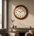 Vintage Floral Classic Clock