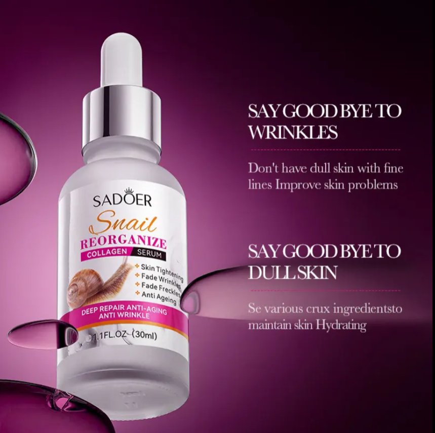 Anti-Aging Reorganizing Collagen Serum – Skincare Face Care