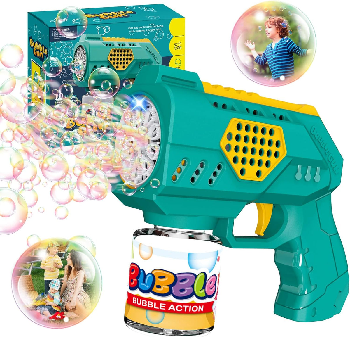Automatic Bubble Maker Gun – Outdoor Water Toys