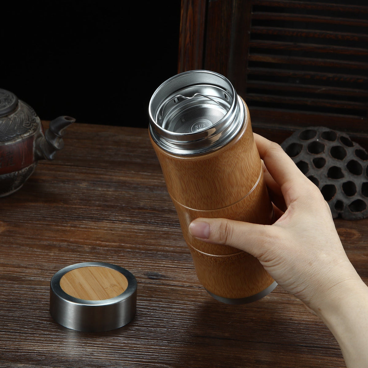 Bamboo Bamboo Hot Water Cup – Tea Coffee Drinkware