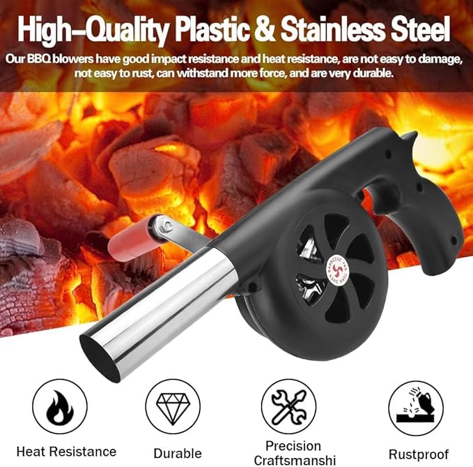 BBQ Electric Air Blower – Home & Kitchen