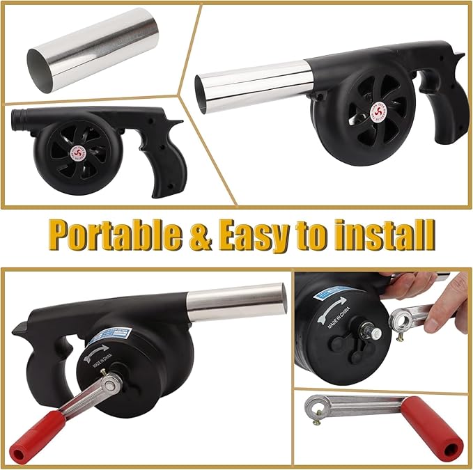 BBQ Electric Air Blower – Home & Kitchen