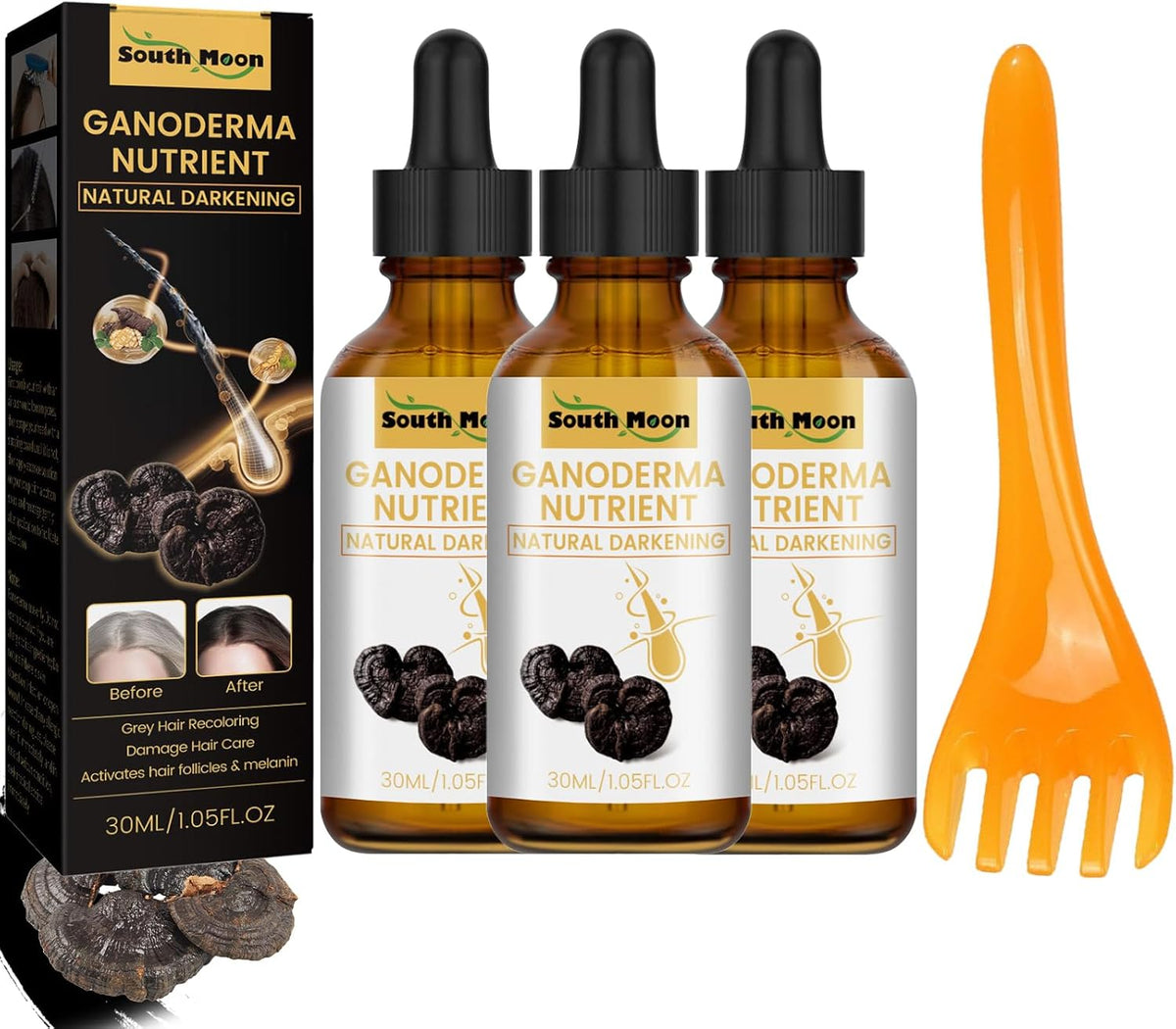 Beauty Lights Hair Darkening Batana Oil – Hair Care Styling