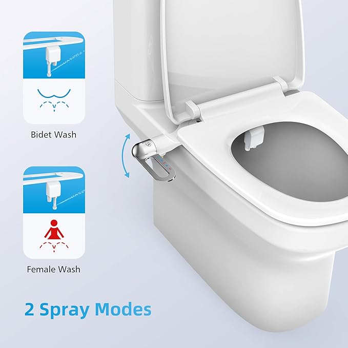 Bidet Attachment for Toilet Seat – Bathroom Laundry