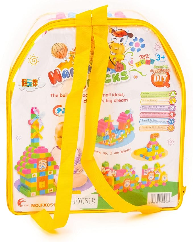 Block Toy Set (93 Pieces) – Pretend Play Toys