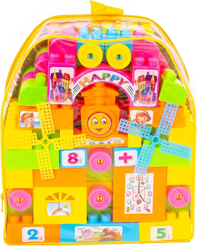 Block Toy Set (93 Pieces) – Pretend Play Toys