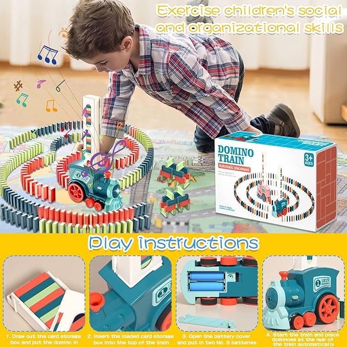 Blocks Train Building Set – Building Engineering Toys
