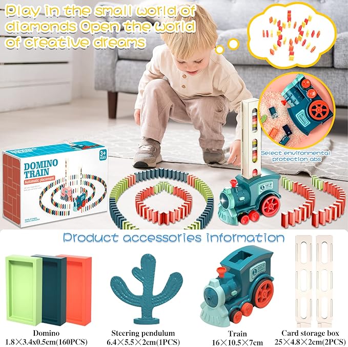 Blocks Train Building Set – Building Engineering Toys