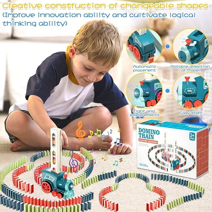 Blocks Train Building Set – Building Engineering Toys