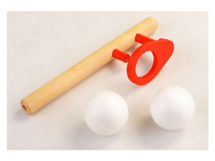 Blowing Balls Magic Suspension Balls Children Kids Boys Girls Wood Puzzle Traditional Toys Parenting Baby Games