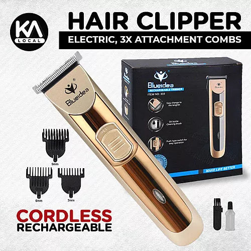 Electric Hair & Beard Trimmer | Professional Clipper for Men