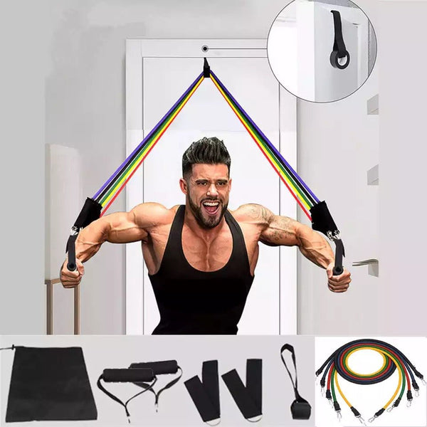 Bodybuilding Resistance Bands Set – Home & Kitchen