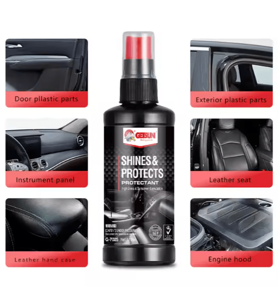 Car Dashboard UV Protectant Spray (118ml) – Car Cleaning Detailing Tools