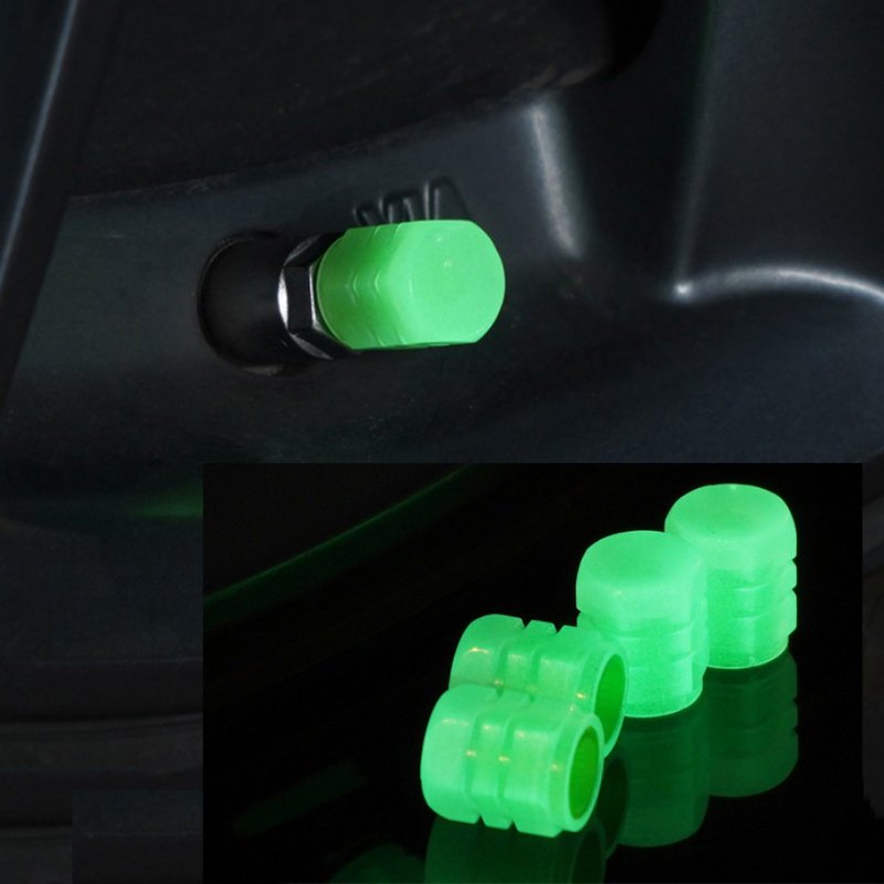 Car Luminous Tire Valve Cap(4 pcs set) – Car Accessories