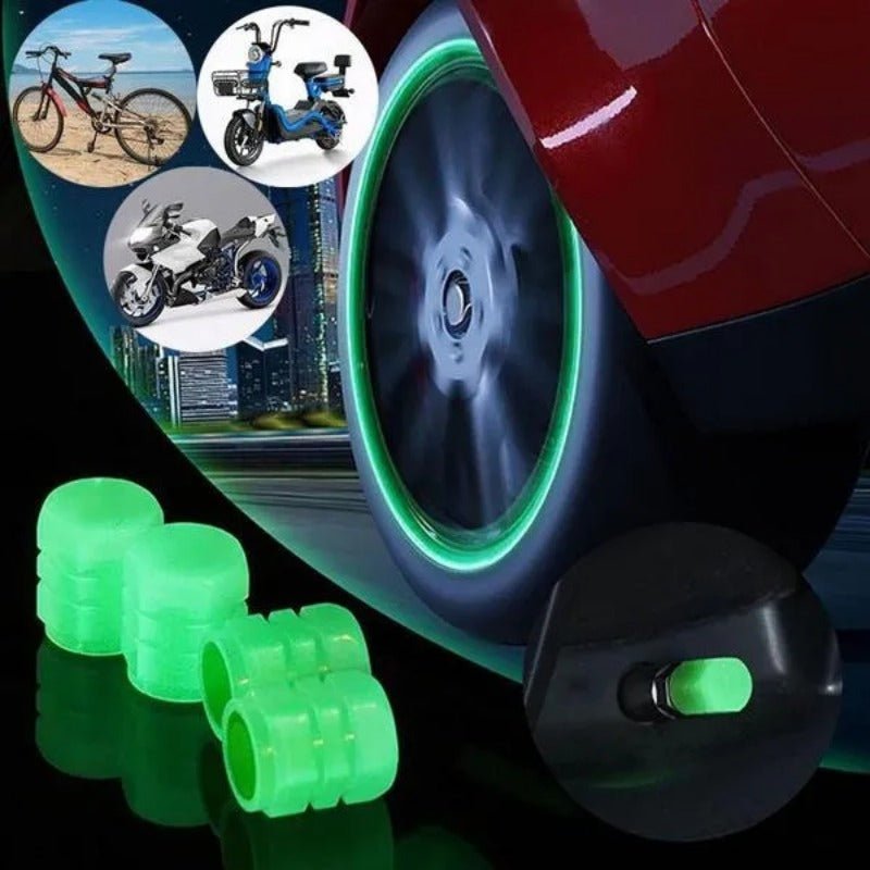 Car Luminous Tire Valve Cap(4 pcs set) – Car Accessories