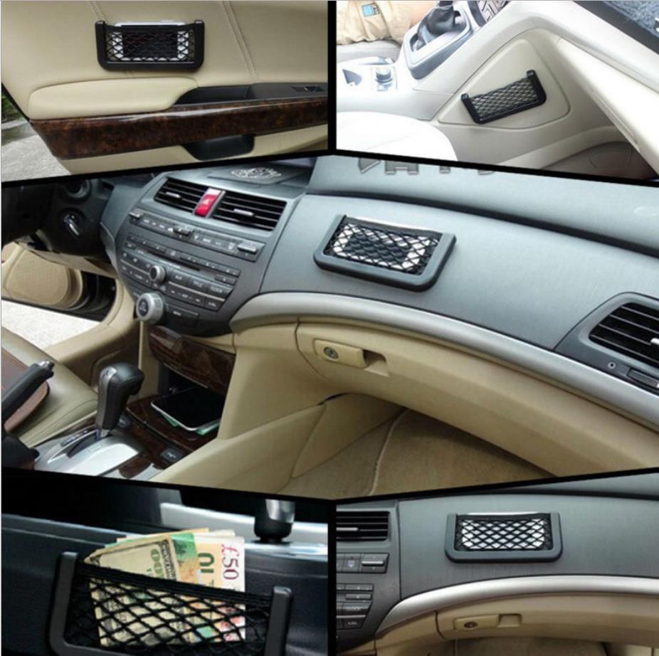 Car Net Pocket Mobile Holder – Car Accessories