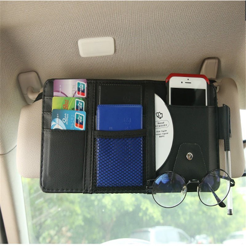 Car Sun Visor Storage Bag – Car Accessories