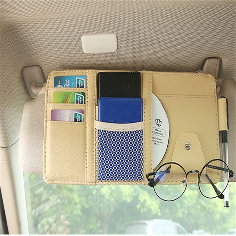 Car Sun Visor Storage Bag – Car Accessories