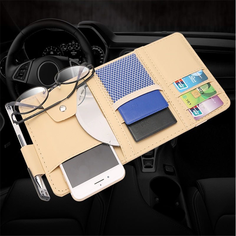 Car Sun Visor Storage Bag – Car Accessories