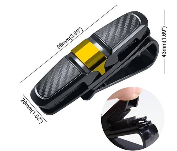 Car Sun Visor Sunglasses Clip – Sunglasses Eyewear