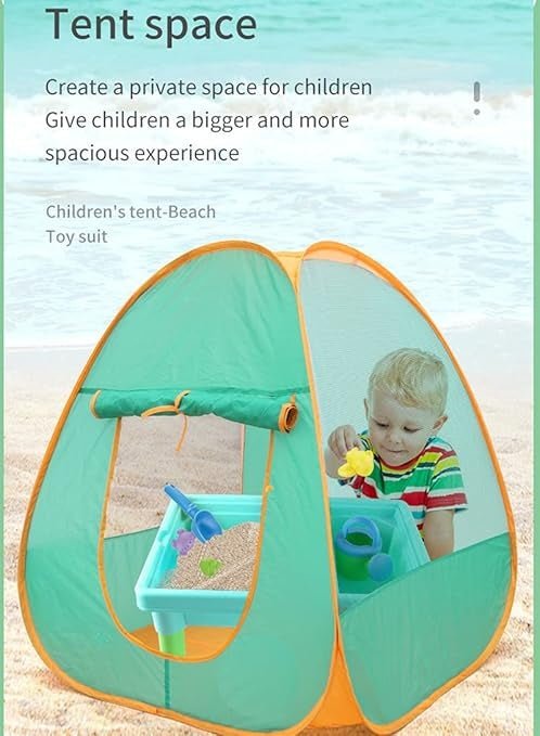 Children's Tent-Beach Toy Set – Pretend Play Toys