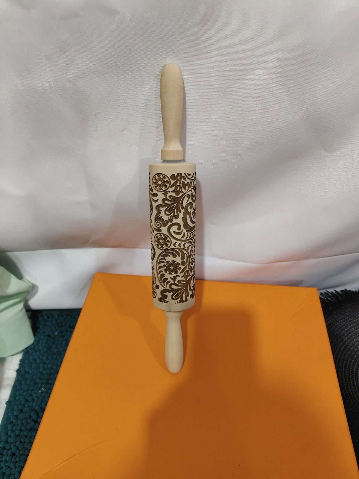 Christmas Gift Printing Rolling Pin – Home & Kitchen