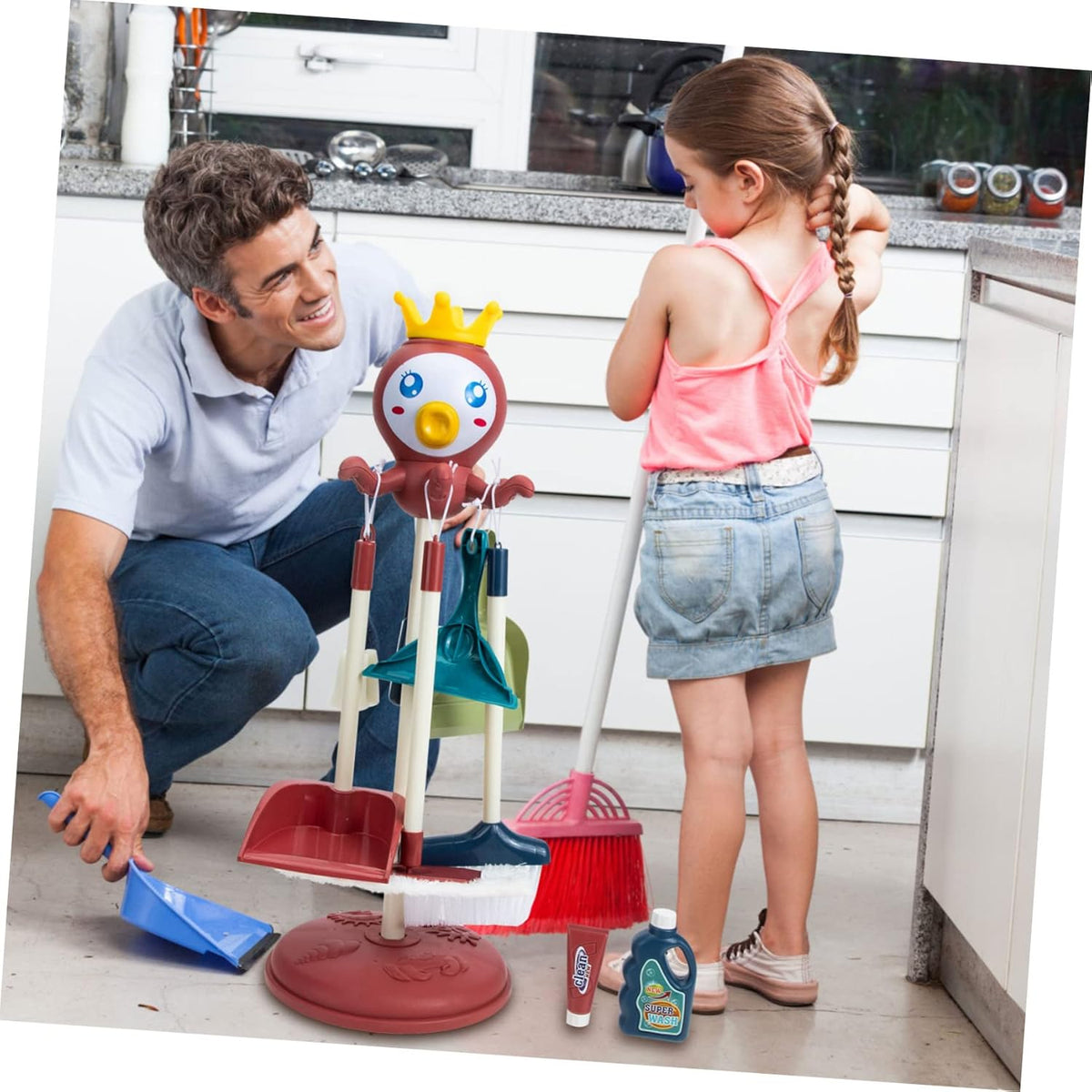 Cleaning Tools - Little Cleaner Toy Set – Pretend Play Toys