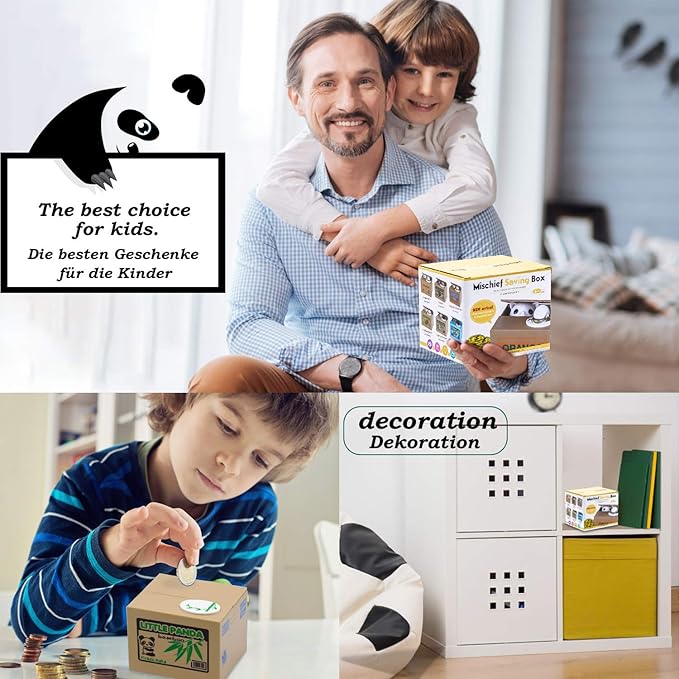 Automatic Savings Box (Piggy Bank) – Pretend Play Life Skills