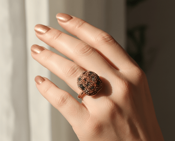 Crystal Dome Statement Ring – Jewelry Watches