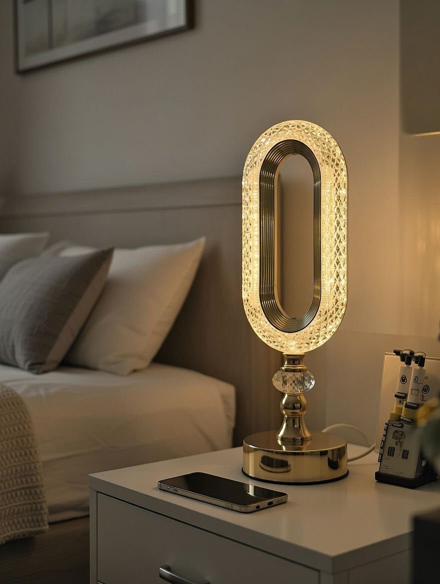 Crystal LED Table Lamp – Lighting Torches